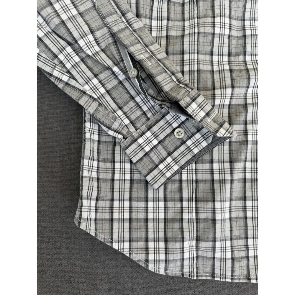 Banana Republic Mens Plaid Button Down Shirt Size Small Long Sleeve Casual Top